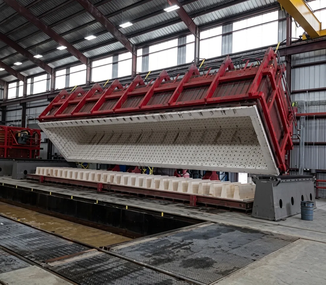 Batch polymer and water quench furnace at Lone Star Heat Treating